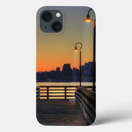 Seattle Washington Downtown Skyline Case-Mate iPhone Case (Achterkant)
