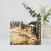 Seattle Washington Fish Market Briefkaart (Staand voorkant)
