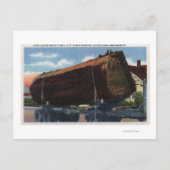 Seattle, Washington Giant Log en route naar Mill Briefkaart (Voorkant)