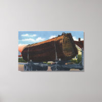 Seattle, Washington Giant Log en route naar Mill
