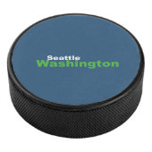Seattle, Washington Hockey Puck (3/4)