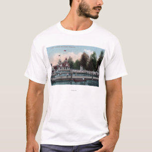 Seattle, Washington Madison Park Scene T-shirt