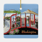  Seattle Washington Ornament (Achterkant)