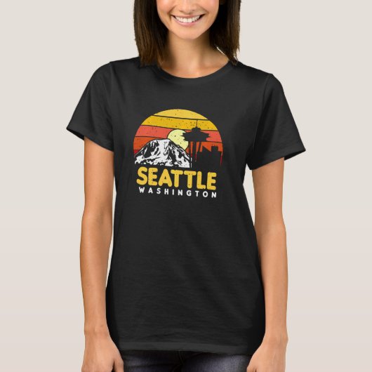 Seattle Washington Pnw Vacances Souvenir Pullover (Devant)