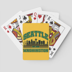 Seattle, Washington Pokerkaarten