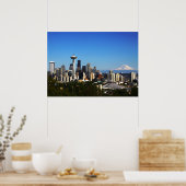 Seattle Washington Poster (Keuken)