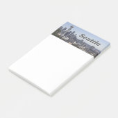 Seattle Washington Skyline Foto Post-it® Notes (Schuin)