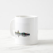 Seattle Washington Skyline Koffiemok (Voorkant links)
