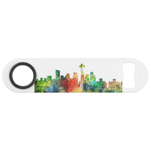 SEATTLE WASHINGTON SKYLINE SP - SPEED FLESSENOPENER (Achterkant Horizontaal)