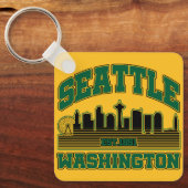 Seattle, Washington Sleutelhanger (Voorkant)