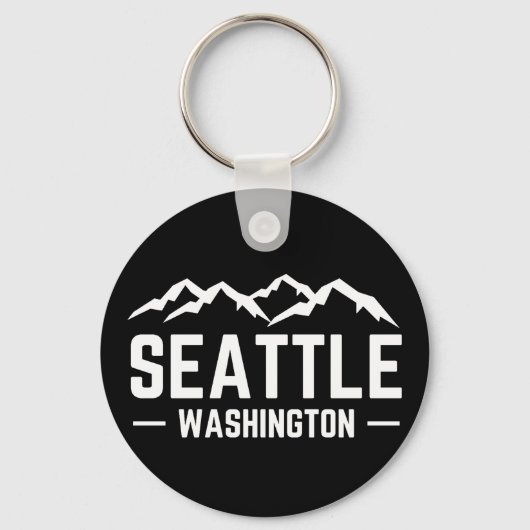 Seattle Washington Sleutelhanger (Voorkant)