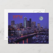 Seattle, Washington, staat Briefkaart (Voorkant / Achterkant)