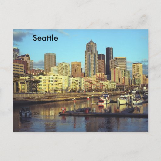 Seattle Washington state Briefkaart (Voorkant)