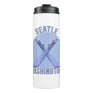 Seattle, Washington Thermosbeker