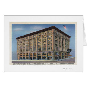 Seattle, Washington - Uitzicht van Senator Apt