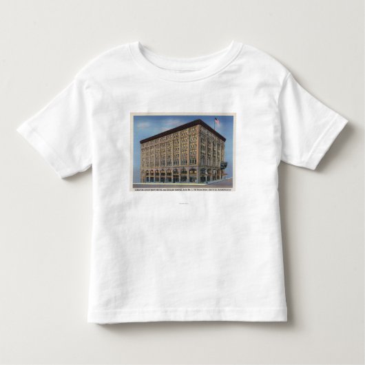 Seattle, Washington - Uitzicht van Senator Apt Kinder Shirts (Voorkant)