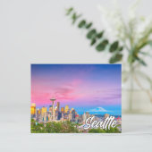 Seattle, Washington, Verenigde Staten Briefkaart (Staand voorkant)