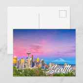 Seattle, Washington, Verenigde Staten Briefkaart (Voorkant / Achterkant)