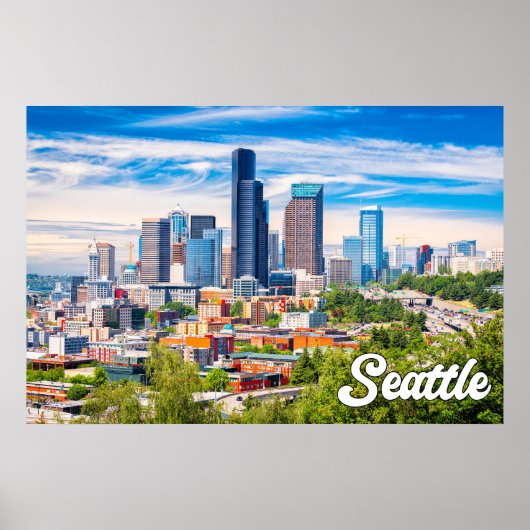 Seattle, Washington, Verenigde Staten Poster (Voorkant)
