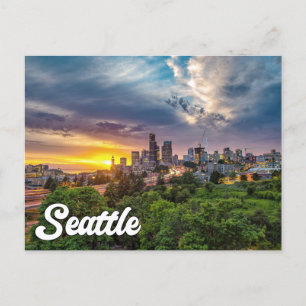 Seattle, Washington, VS Briefkaart