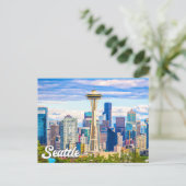 Seattle, Washington, VS Briefkaart (Staand voorkant)