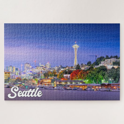 Seattle, Washington, VS Legpuzzel (Horizontaal)