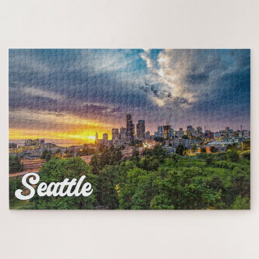 Seattle, Washington, VS Legpuzzel (Horizontaal)