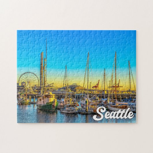 Seattle, Washington, VS Legpuzzel (Horizontaal)