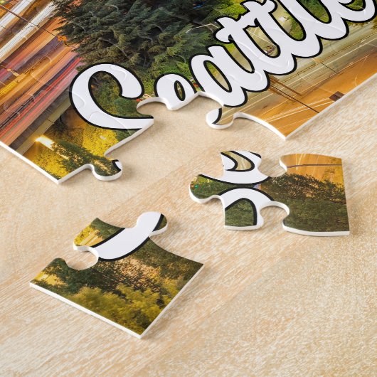 Seattle, Washington, VS Legpuzzel (Zijkant)