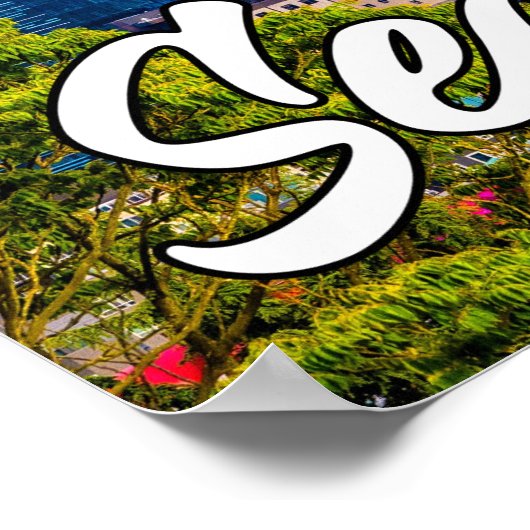 Seattle, Washington, VS Poster (Hoek)