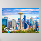 Seattle, Washington, VS Poster (Voorkant)
