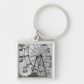 Seattle, Washington Yukon-Pacific Expo Ferris Sleutelhanger (Voorkant)