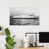 Seattle, WashingtonView of the Elwha Ferry Poster (Thuiskantoor)