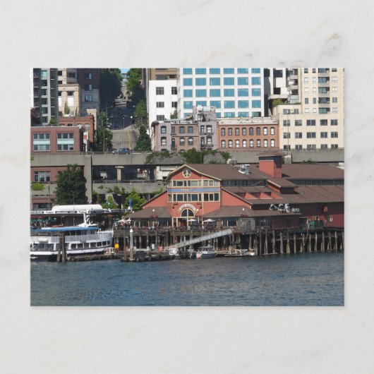 Seattle Waterfront... Briefkaart (Voorkant)