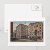 Seattle, WAView of 4th Ave & Westlake Briefkaart (Voorkant / Achterkant)