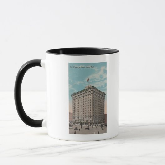 Seattle, WAView van het Washington Hotel Mok (Links)