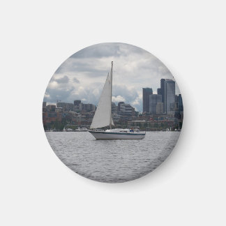 Seattle zeilboot Cityscape Magnet Magneet