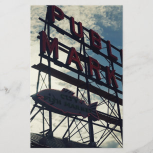 Seattle's Pike Place Market Briefpapier