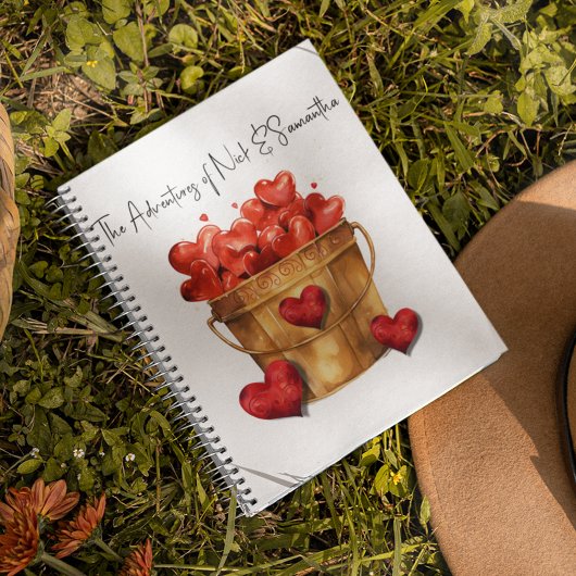 Seau plein d'amour Carnet spiral
