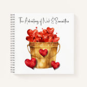 Seau plein d'amour Carnet spiral (Devant)