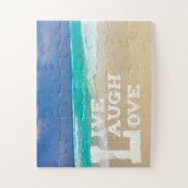 Seaview Live Laugh Love Puzzle (Vertical)