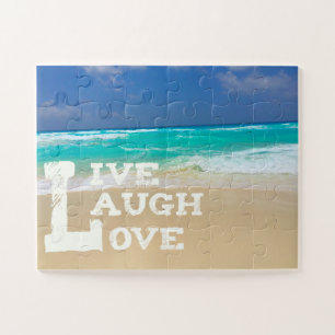 Seaview Live Laugh Love Puzzle Legpuzzel