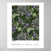 Seaweed Abstract Pattern Morris Co Poster (Voorkant)