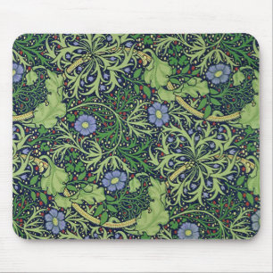 Seaweed art nouveau design van William Morris Muismat