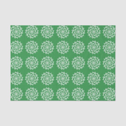 Seaweed Mandala Tissuepapier (Voorkant)