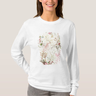 Seaweed-ontwerp voor zijde (m/v op papier) t-shirt