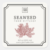 Seaweed Reed Diffuser Label (Voorkant)