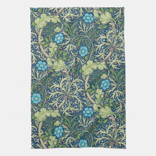 Seaweed, William Morris Theedoek (Verticaal)