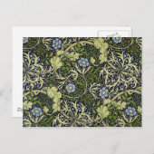 Seaweed William Morris Wallpaper Briefkaart (Voorkant / Achterkant)