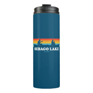 Sebago Lake Maine Canoe Thermosbeker